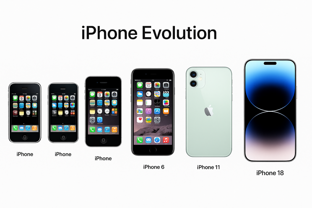 The iPhone 18 Release Date: My Thoughts and Predictions 3 iPhone Evolution Timeline